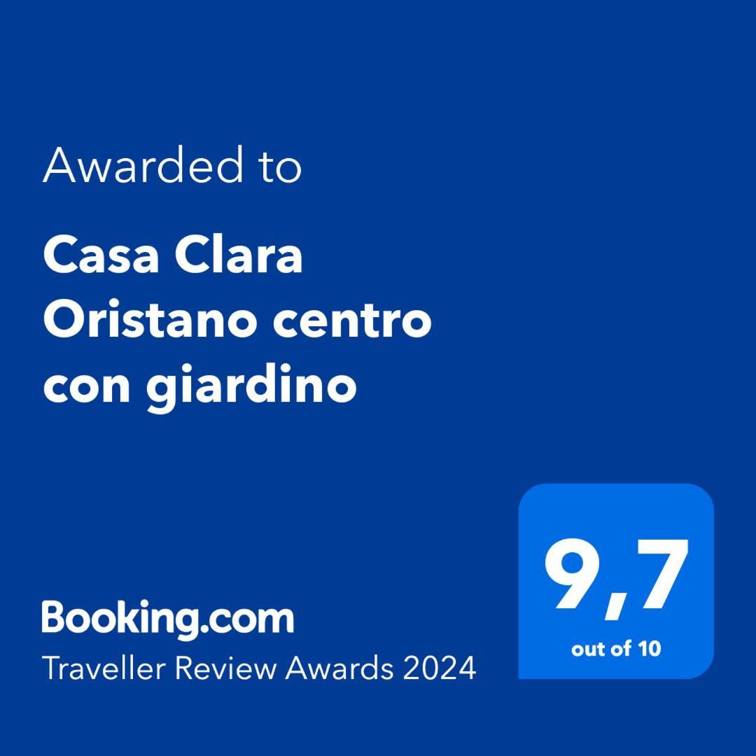Casa Clara Oristano Centro Con Giardino Apartment Exterior photo